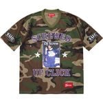 Supreme Supreme/DJ Screw Football Jersey Woodland Camo