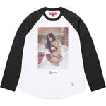 Supreme Supreme/Larry Clark Sequin Raglan L/S Top Black