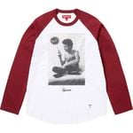 Supreme Supreme/Larry Clark Sequin Raglan L/S Top Burgundy