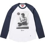 Supreme Supreme/Larry Clark Sequin Raglan L/S Top Navy