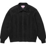 Supreme Supreme®/Martine Rose® Suede Zip Up Cardigan Black