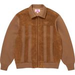 Supreme Supreme®/Martine Rose® Suede Zip Up Cardigan Tan