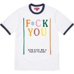 Supreme Supreme/Mike Kelley Ringer Tee White