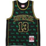 Supreme Supreme®/Mitchell & Ness® Monogram Basketball Jersey Black