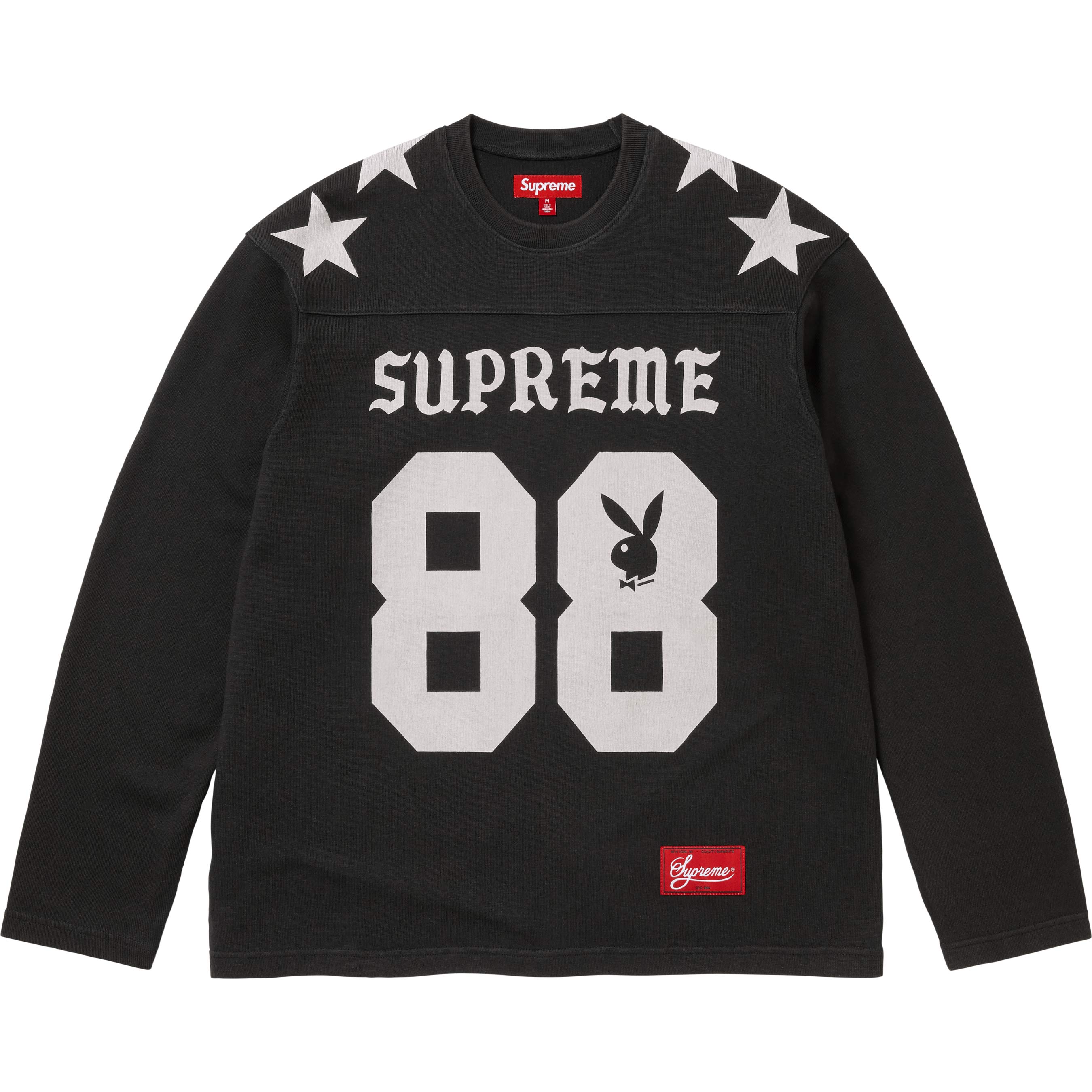 Supreme Supreme®/Playboy® L/S Football Top Black