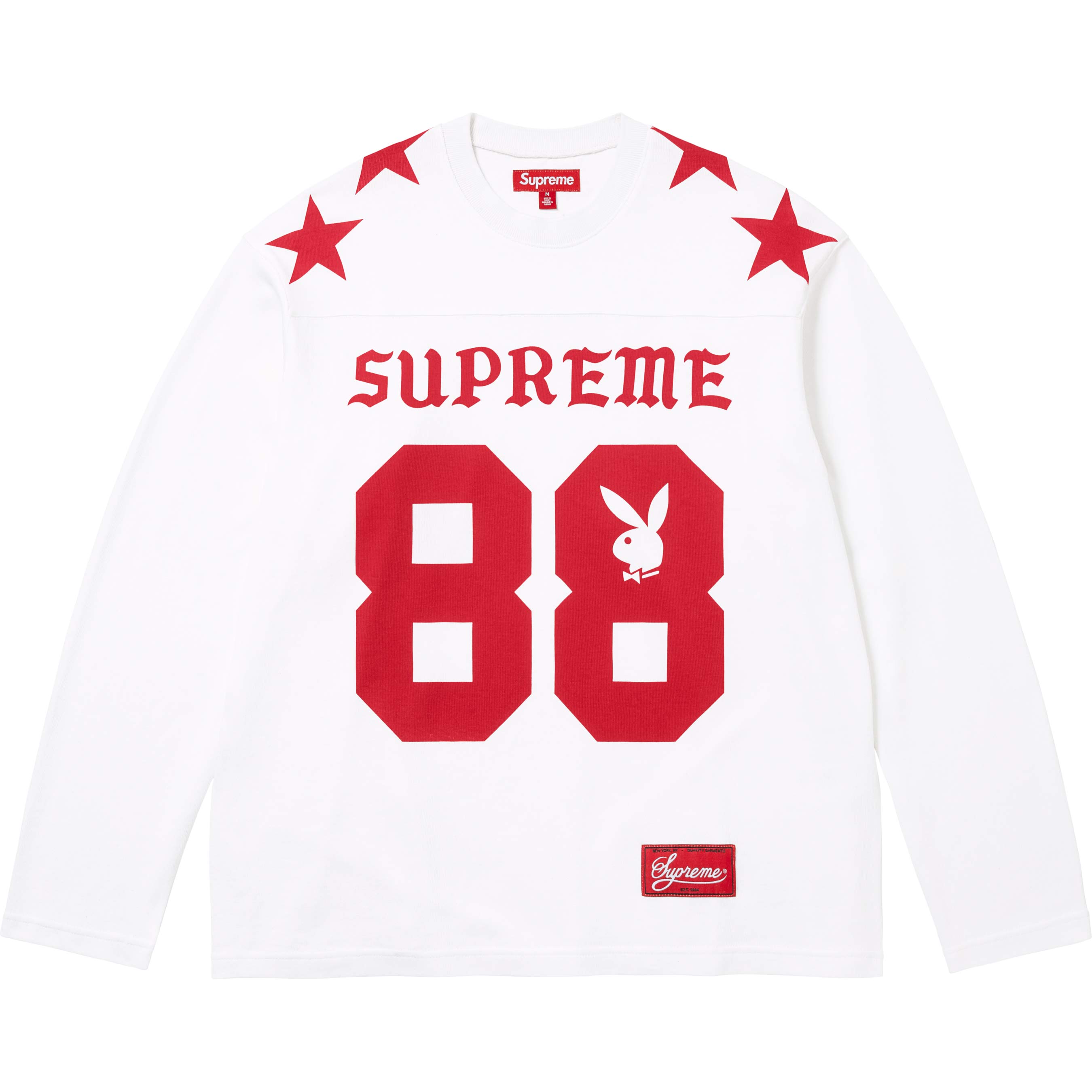 Supreme Supreme®/Playboy® L/S Football Top White