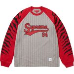 Supreme Tiger Raglan L/S Top Heather Grey