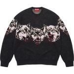 Supreme Wolves Sweater Black