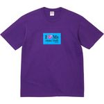 Supreme Alone Time Tee Purple