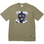 Supreme God Save Us Tee Light Olive