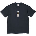 Supreme Prayer Card Box Logo Tee Navy