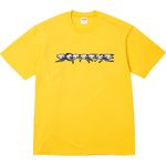 Supreme Skulls Spellout Tee Yellow